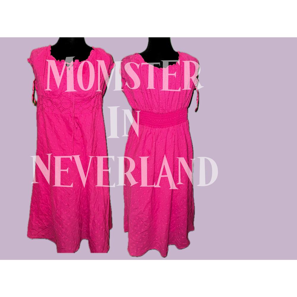 Lane Bryant Hot Pink Dress